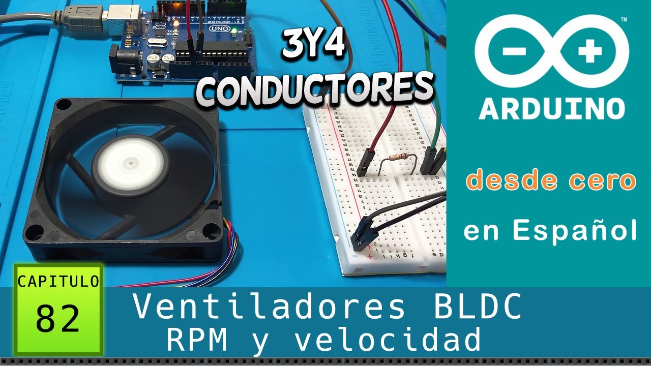 Arduino desde cero en Español - Capítulo 82 - RPM de Ventiladores 3 y 4 cables por PWM