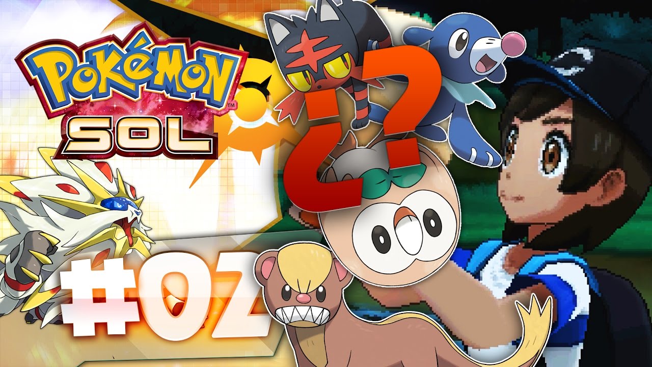 GUÍA POKÉMON SOL Y LUNA #2 | ¡MI INICIAL DE ALOLA! CONOCEMOS AL KAHUNA
