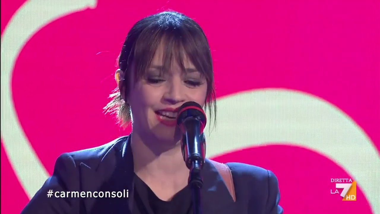 Carmen Consoli a Propaganda Live - Parole Di Burro