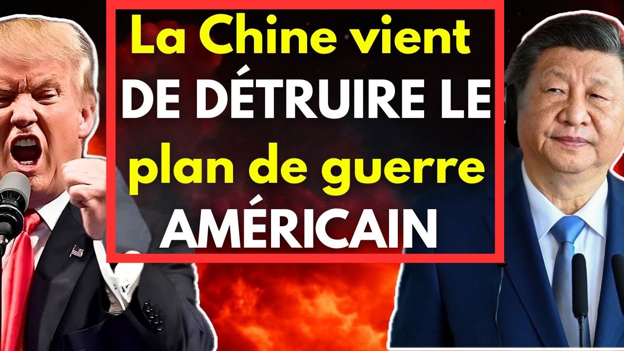 Trump EXIGE des négociations : La Chine vient de bloquer la production des F-35