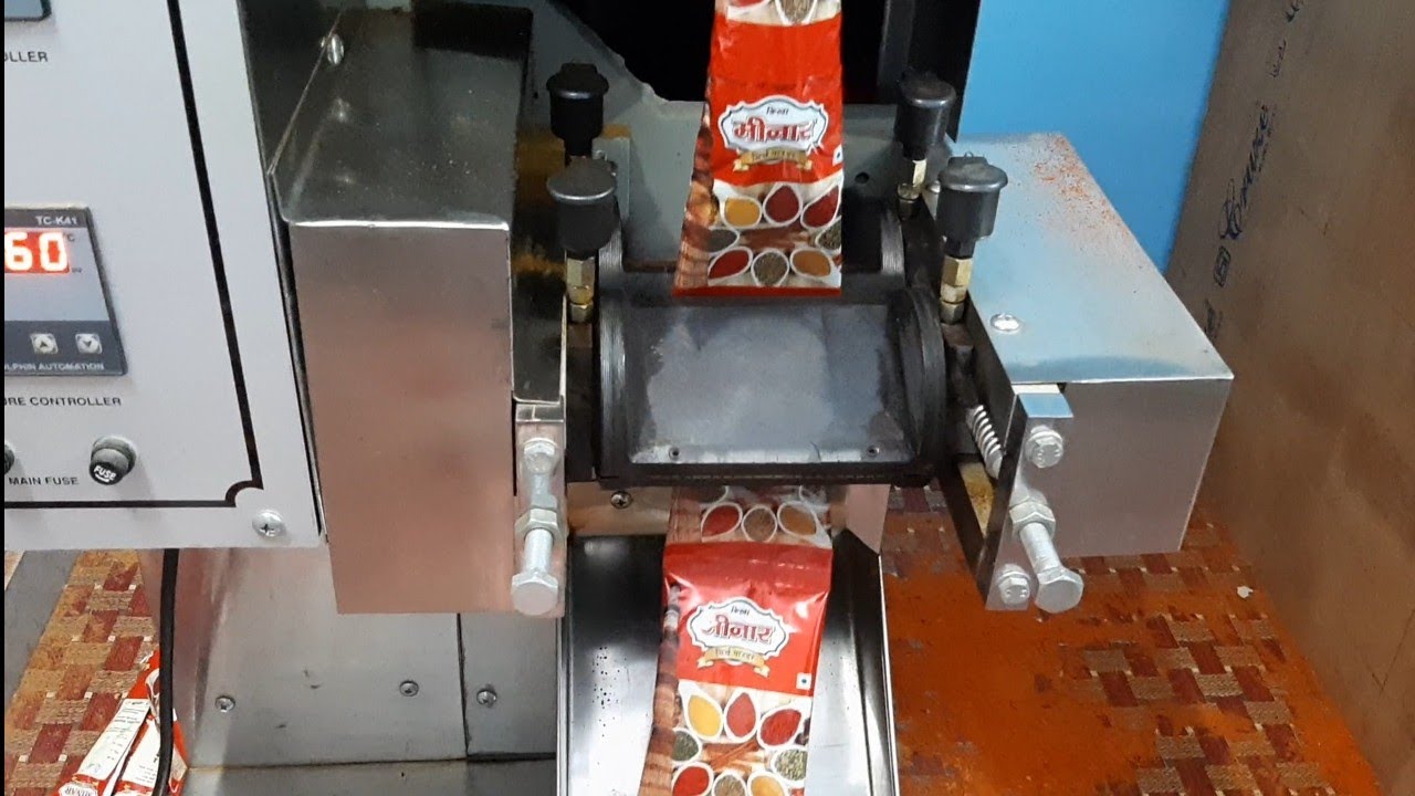 SMALL POUCH PACKAGING MACHINES