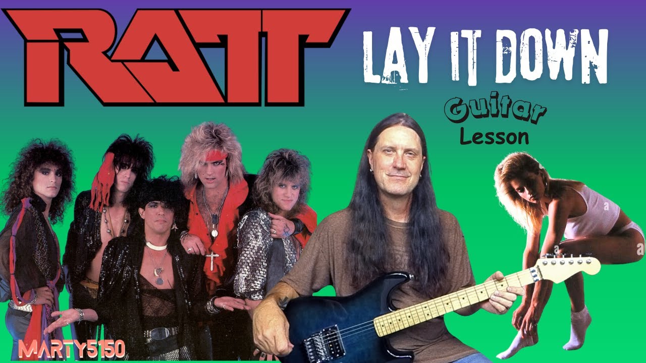 How To Play Lay It Down By Ratt - Guitar Lesson - Warrren Demartini - Invasion Of Your Privacy