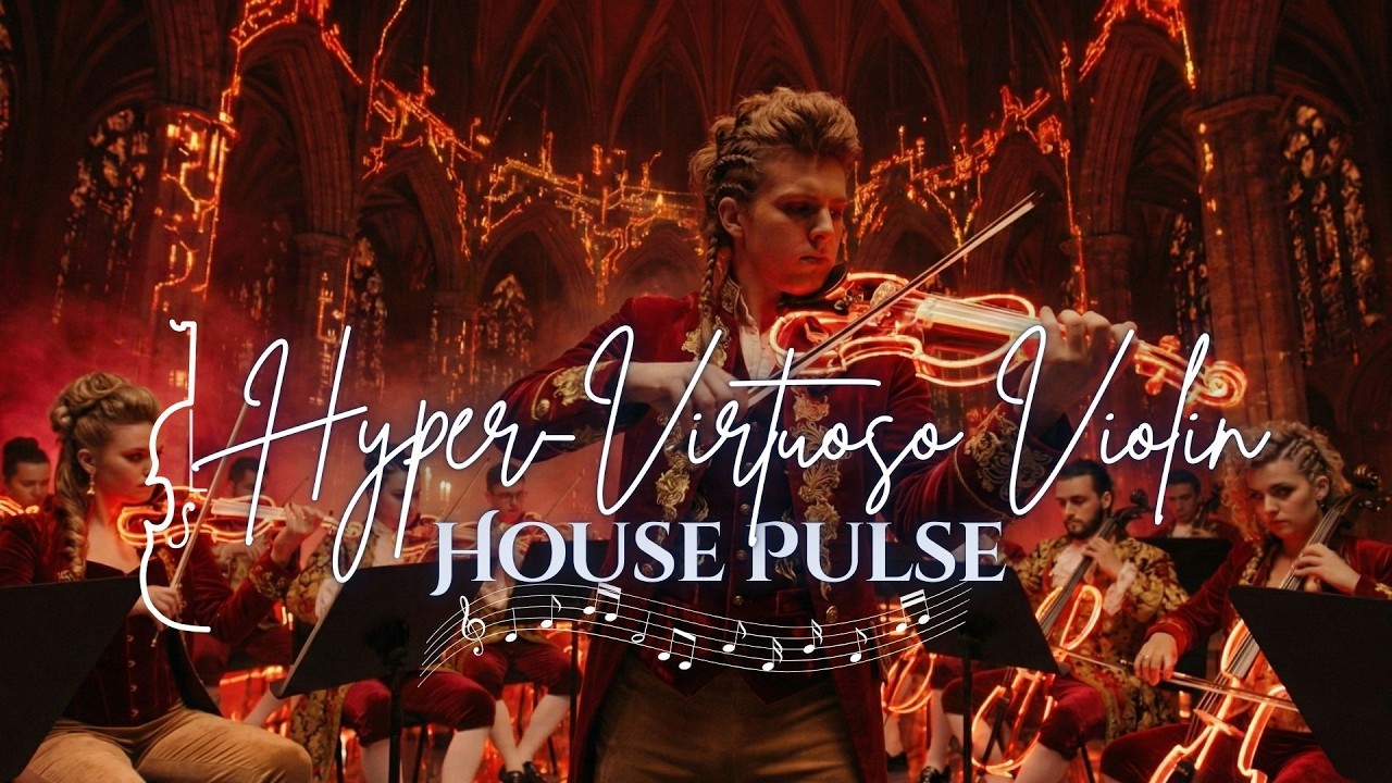 Hyper Virtuoso Violin Over 120 BPM House Pulse