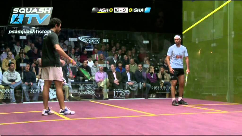 Squash : So You Think You Can Ref ? : Ashour v Shabana - Swings - NAO 2010