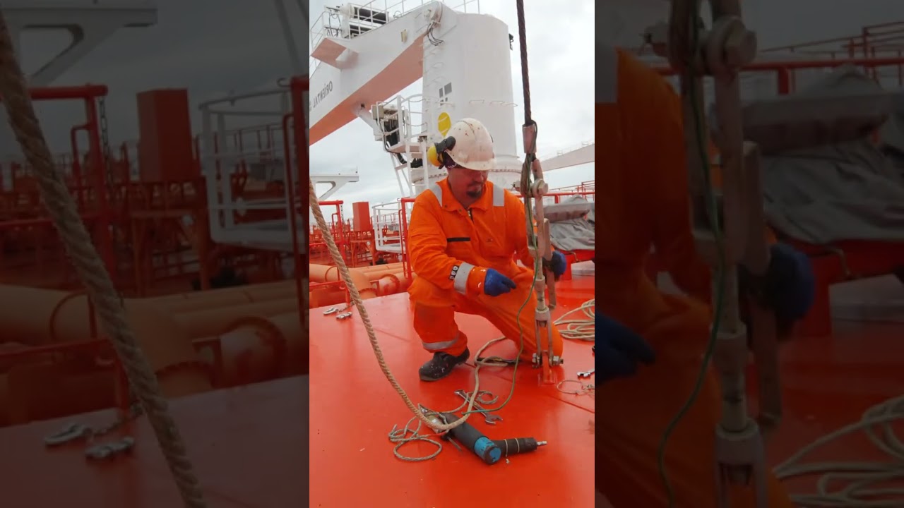 Trabalho a bordo do navio petroleiro! Com Marinheiro Popay