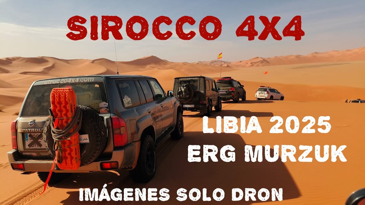 Libia 2025. Erg Murzuk SOLO DRON
