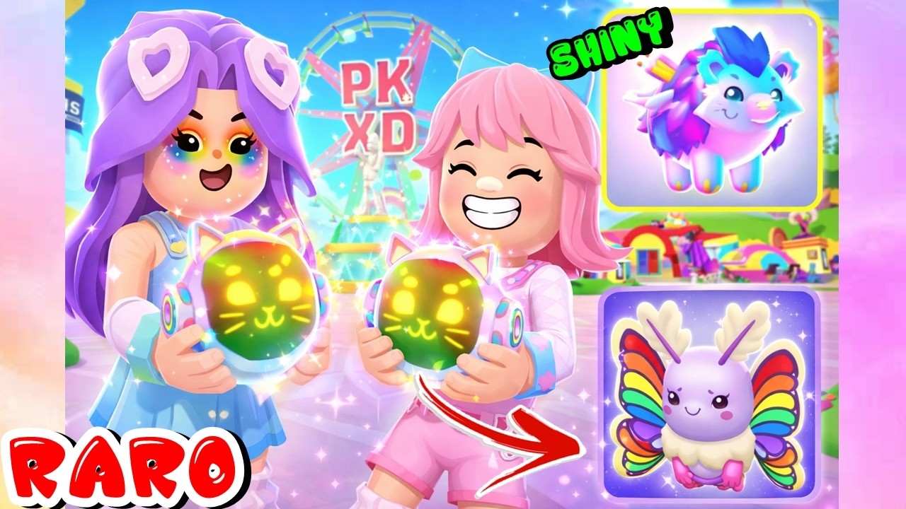 🤩ABRINDO NOVO PET POD RARO PK XD (Vem Pet Shiny, mutação e evoluído)