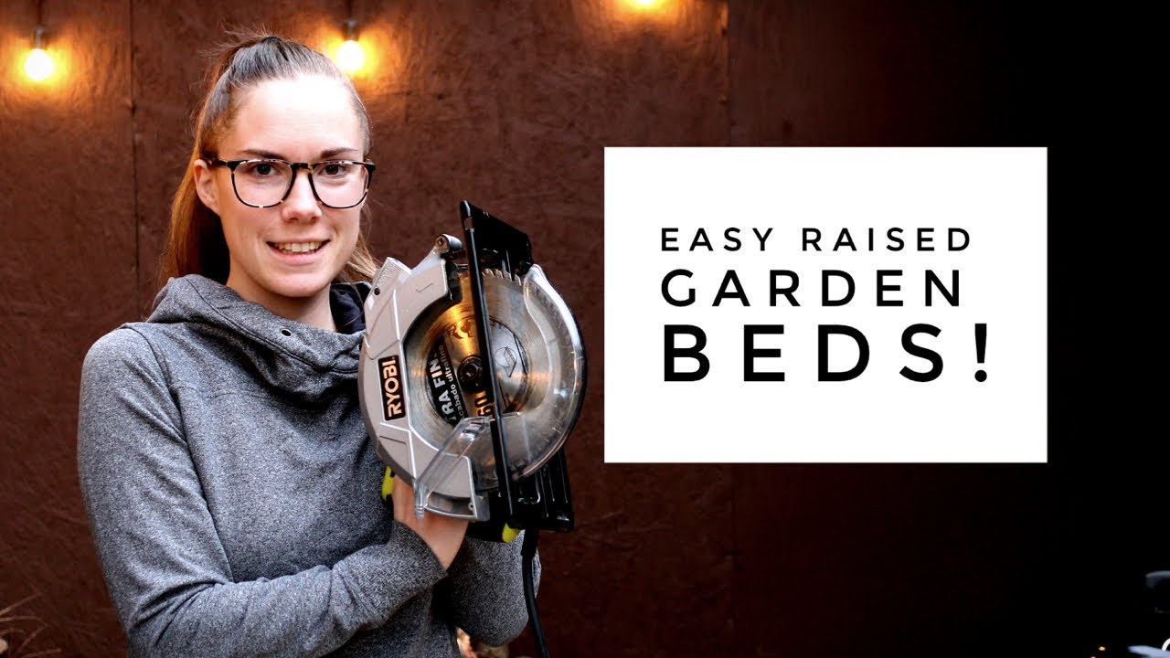 Building EASY Raised Garden Beds