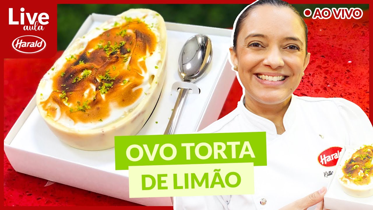 🔴OVO TORTA DE LIMÃO | KATIA D'ANGELA | HARALD | LOJA SANTO ANTONIO