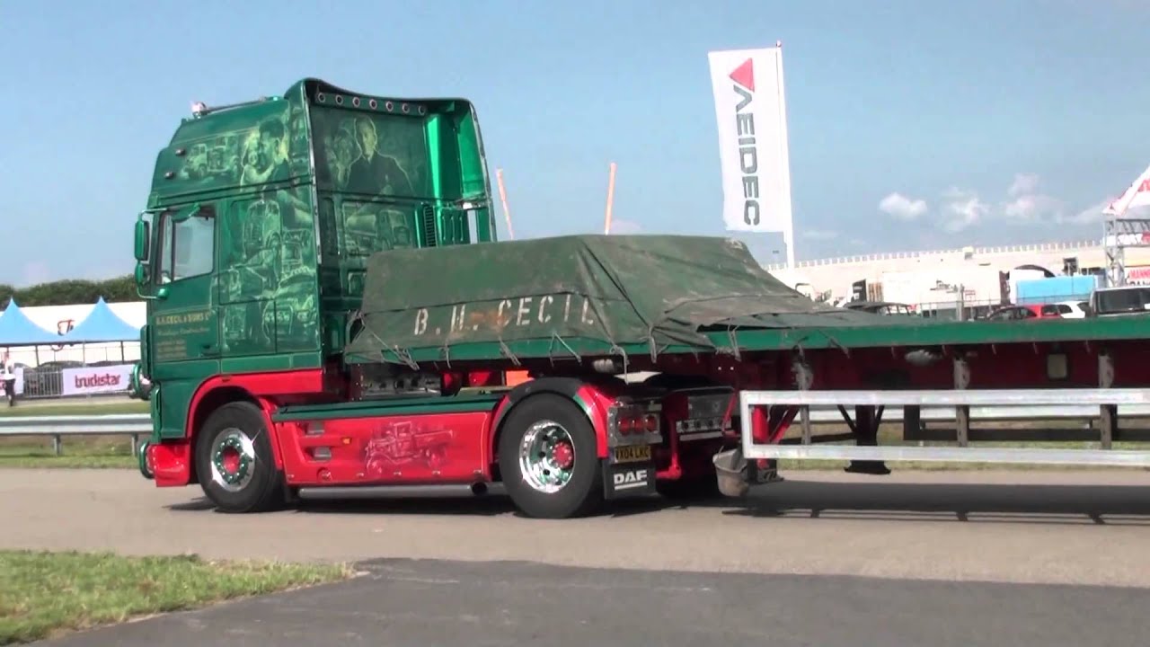 Daf XF open pijp