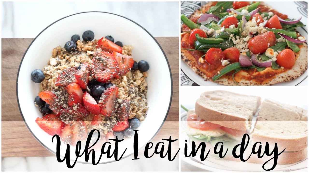 What I Eat In A Day | Easy VEGETARIAN Meals