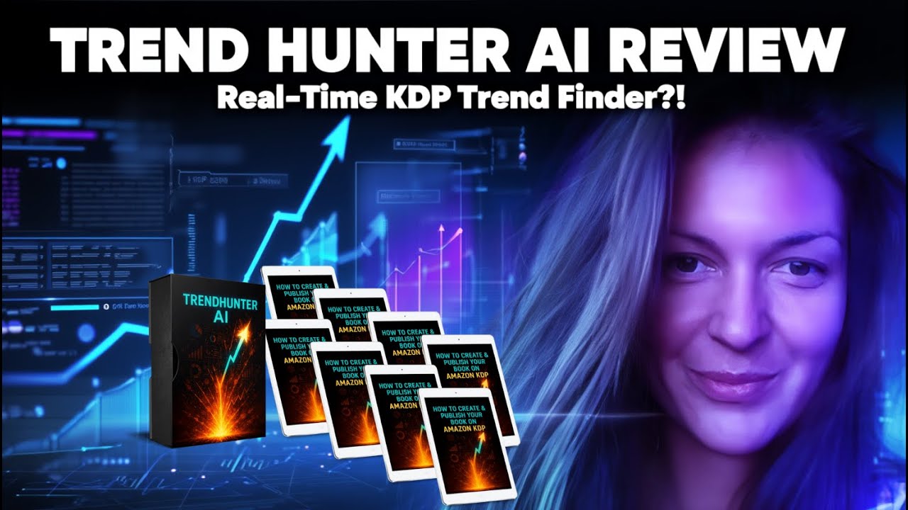Обзор Trend Hunter AI 🔍 Единственный инструмент для отслеживания трендов KDP в режиме реального в...