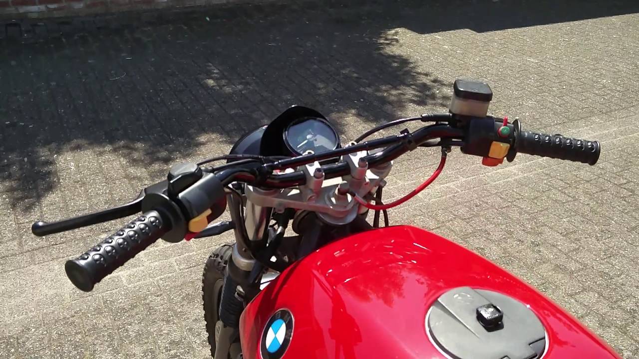 Bmw k75 Caferacer,  Bratstyle GREAT SOUND!!