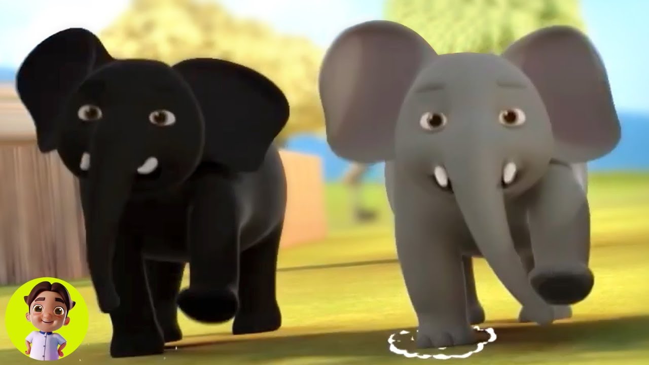 ஏக் மோதா ஹாதி, Ek Mota Hathi Song, Tamil Rhymes for Babies and Poem