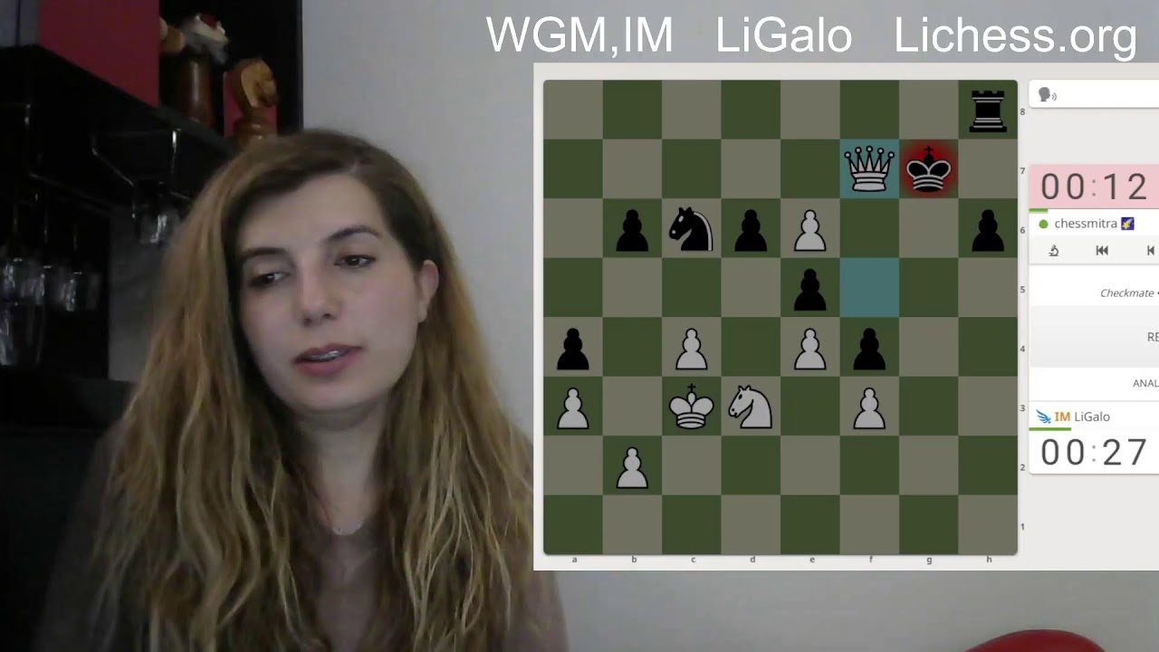Live Chess Stream in English on lichess.org | WGM IM Lilit Galojan | Lichess.org