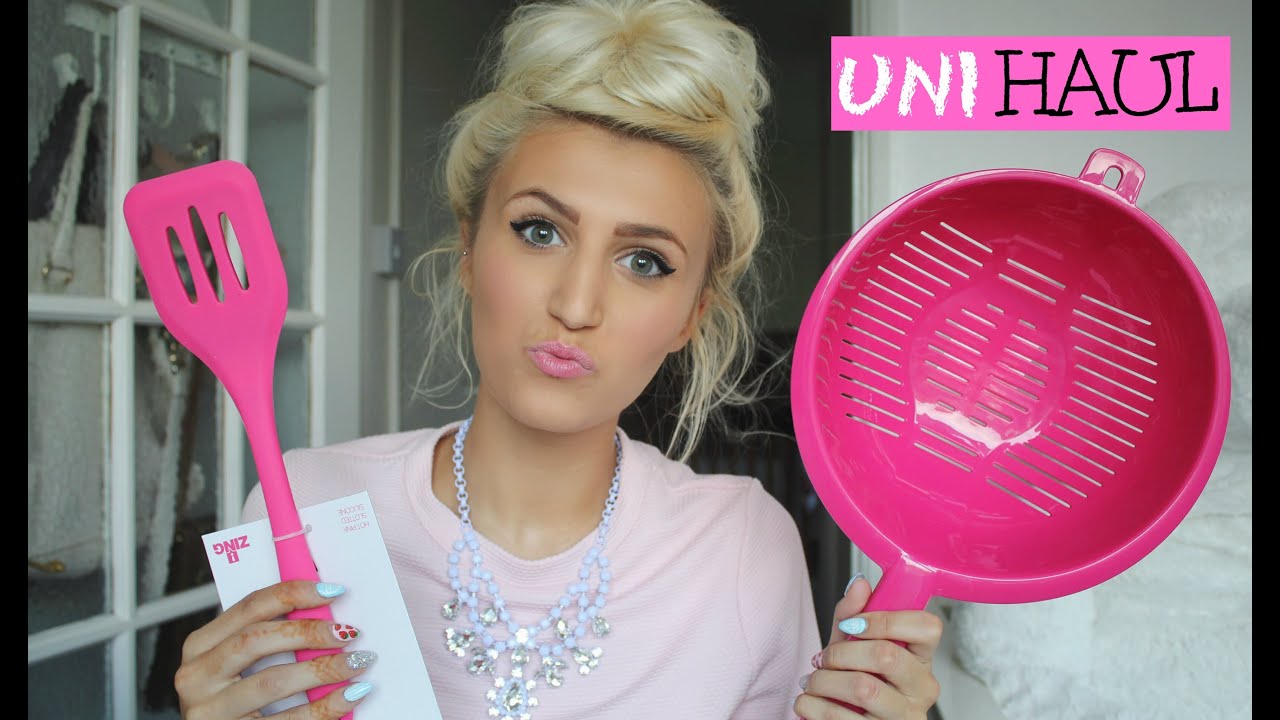 Uni Haul | Pink Kitchen Stuff & All Sorts!