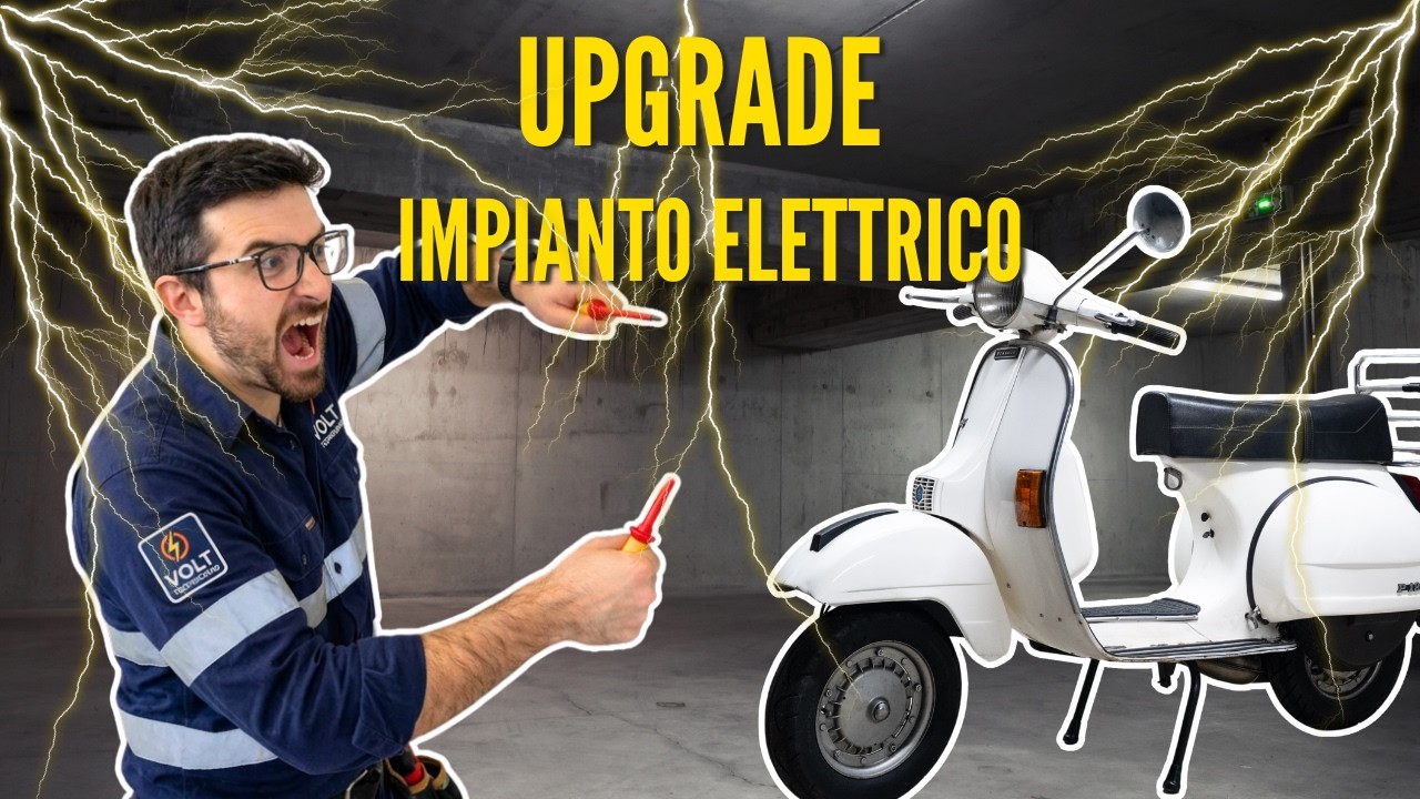 Upgrade impianto elettrico Vespa PX | Ep1: progetto completo + unboxing