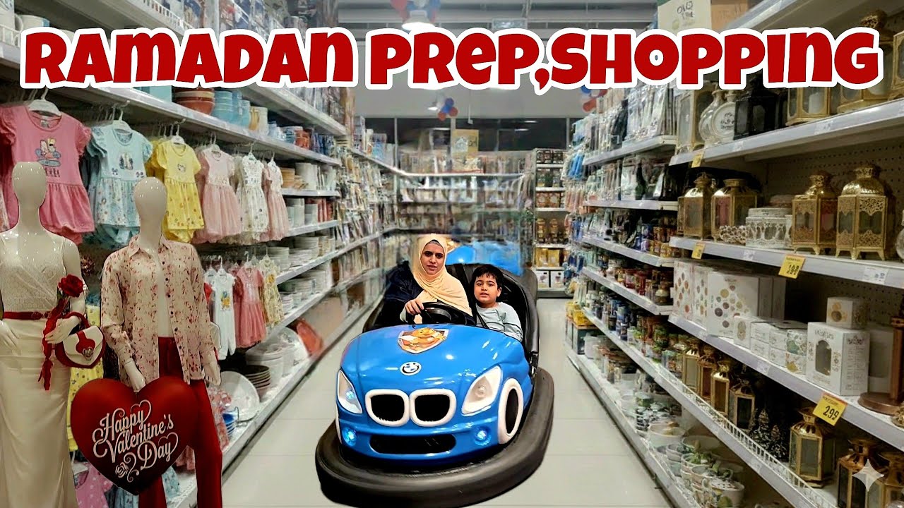 Ramadan prep 2026🌙Ramadan shopping | daily routine | pakistani mom in dubai | nazneen vlogs 