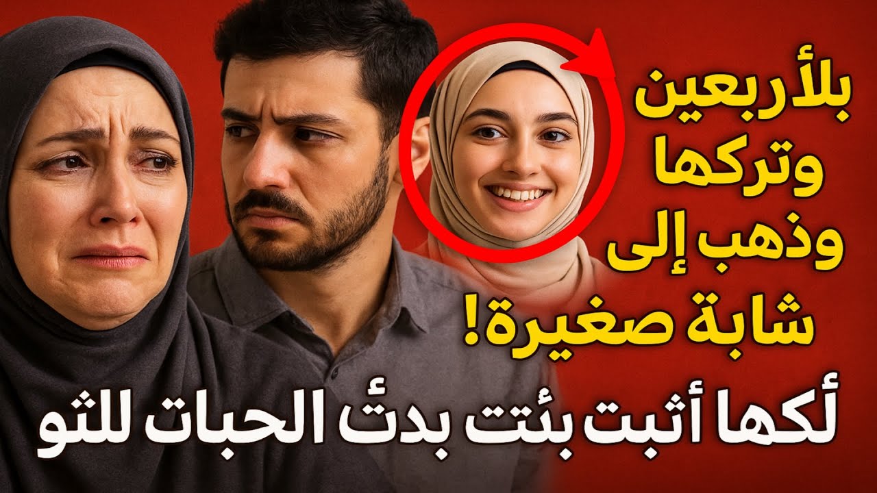 بلغت الأربعين، وتركها وذهب إلى شابة صغيرة! لكنها أثبتت: الحياة بدأت للتو! ✨