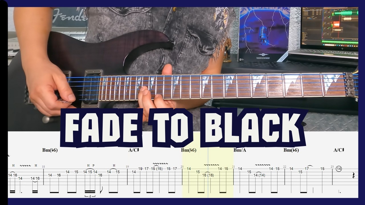 Metallica - Fade To Black [Guitar cover w/Tabs]