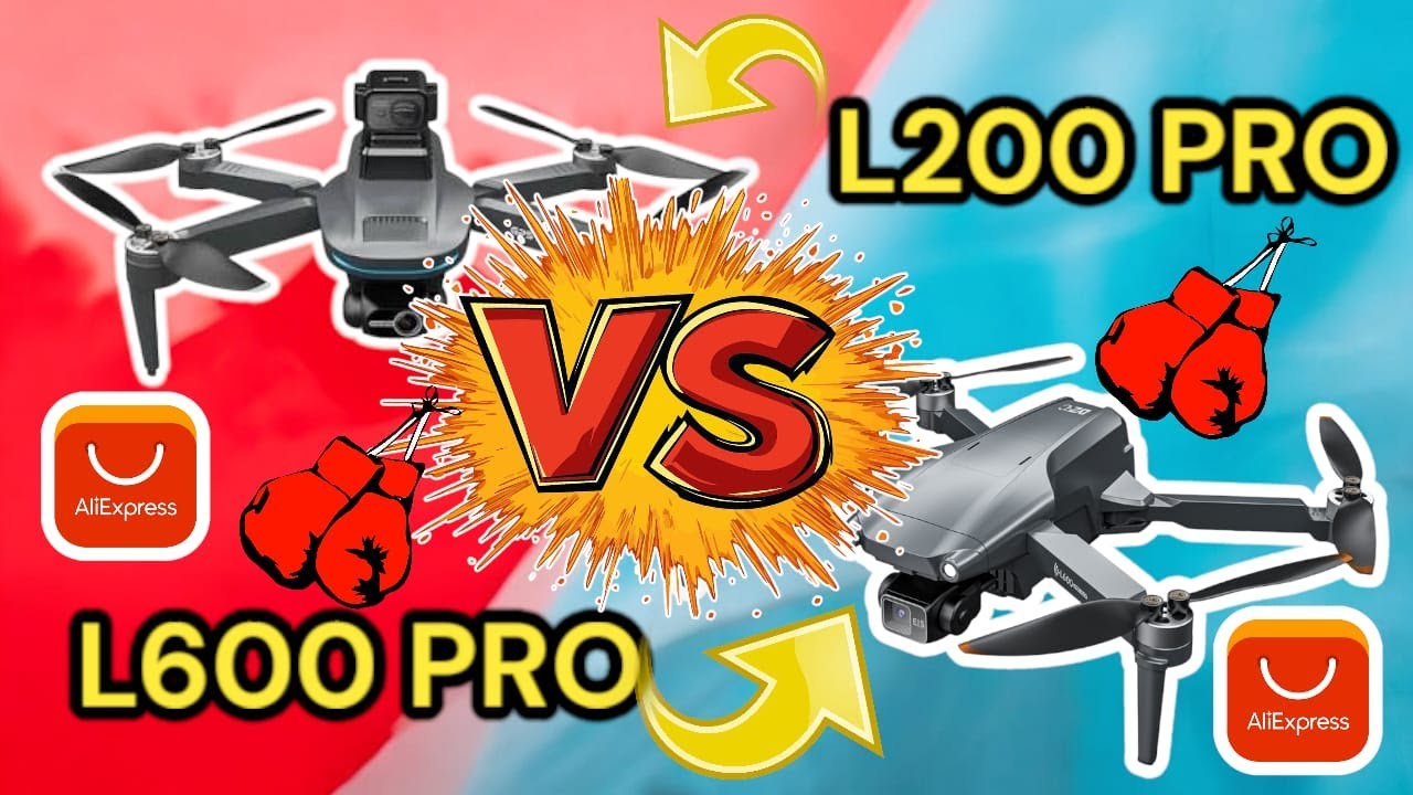 DRONE L600 PRO VS L200 PRO | ¿CUAL ES MEJOR?