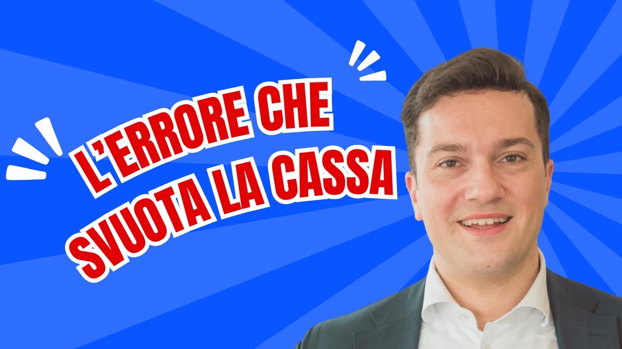 Cash flow: l'errore che svuota la cassa senza accorgertene