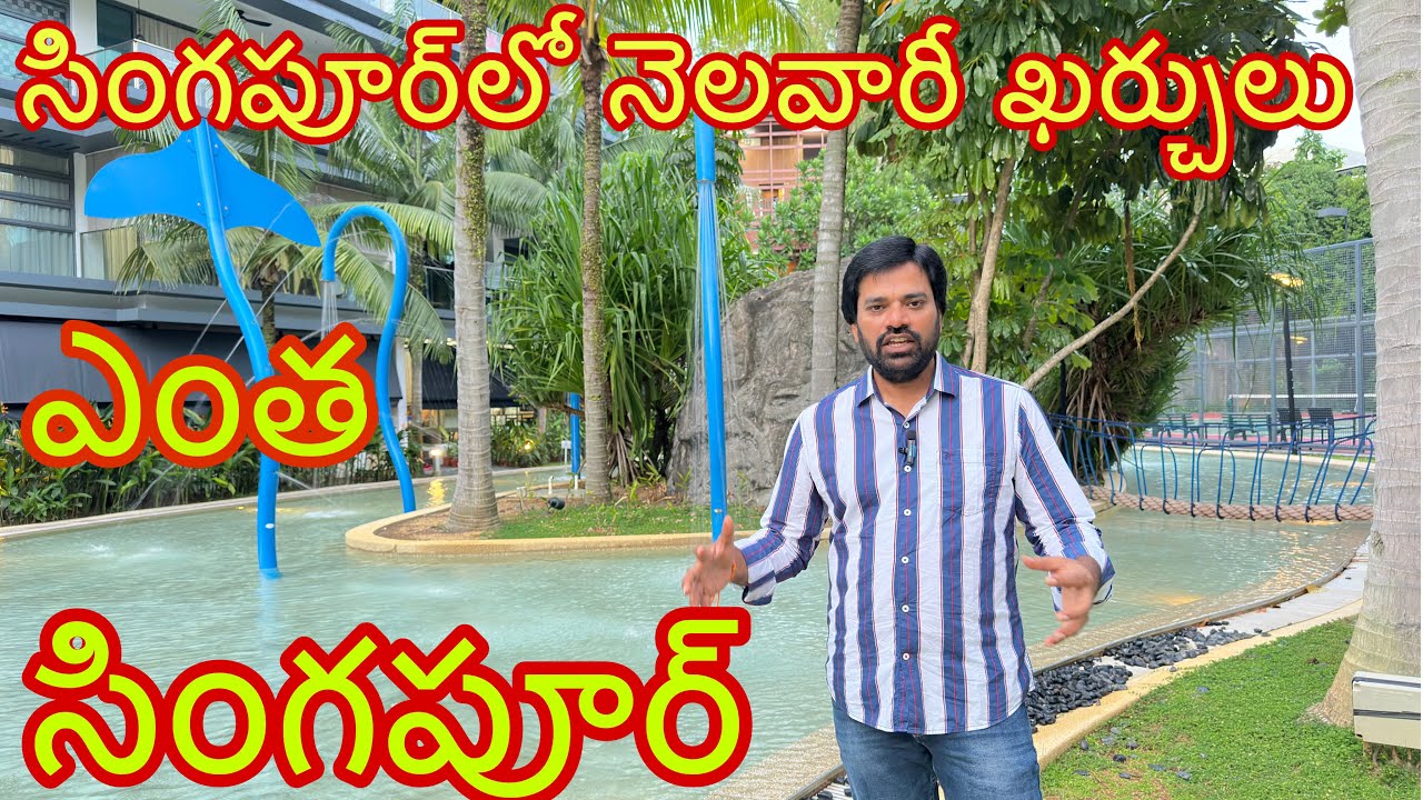 సింగపూర్‌లో family కి  నెల  ఖర్చులు ఎంత || Monthly  Expenses  in Singapore