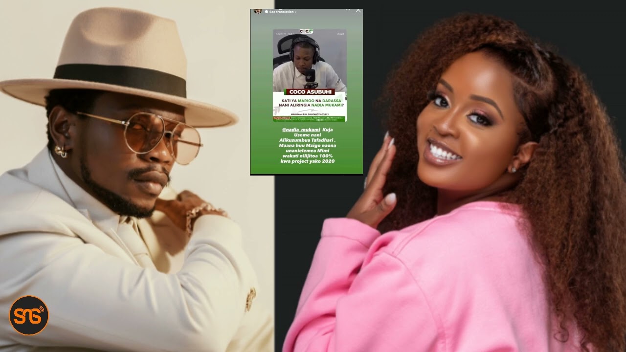 Marioo amuwashia moto Nadia Mukami kutoka Kenya 