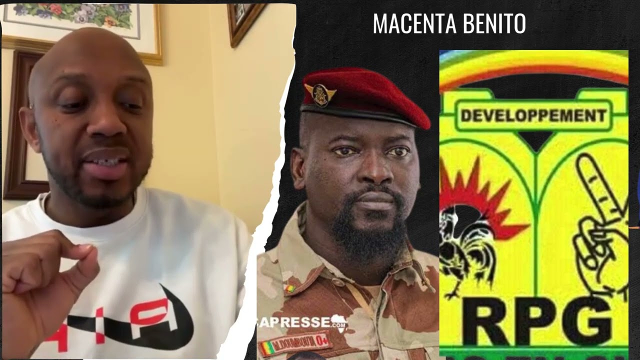 GUINÉE : MACENTA BENITO SUR MAMADI DOUMBOUYA ET LE RPG 