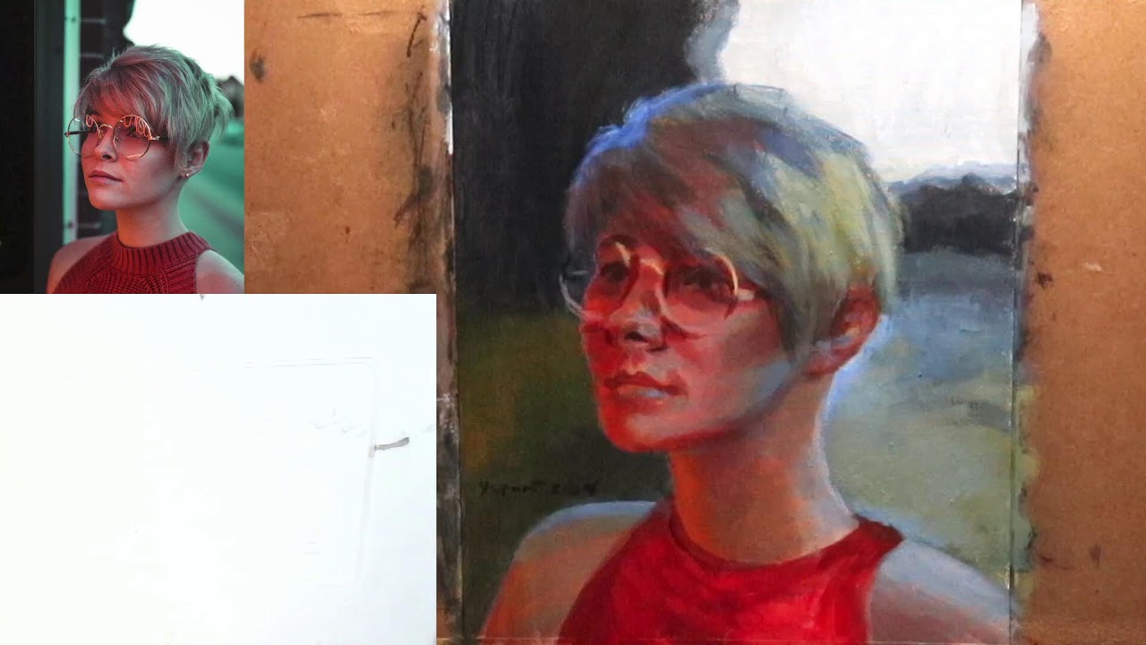 Acrylic Painting LIVE! | How to Paint Portraits in ACRYLIC!