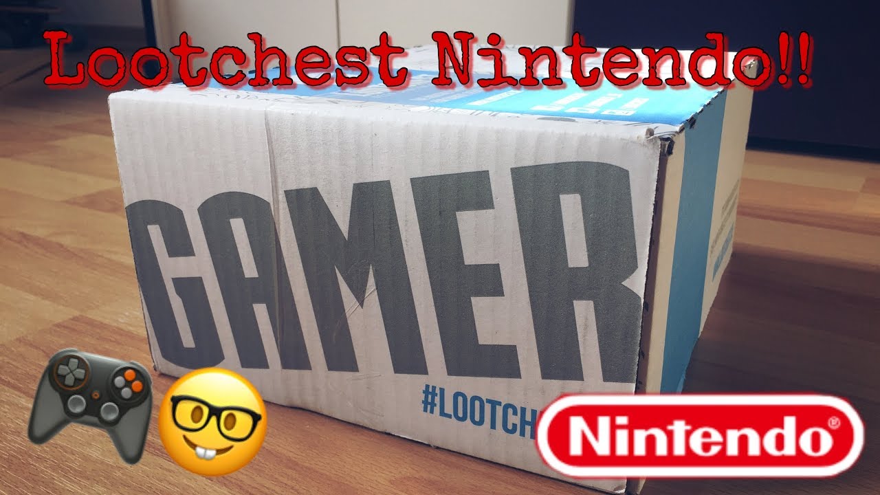 Lootchest Überraschungsbox Nintendo UNBOXING!