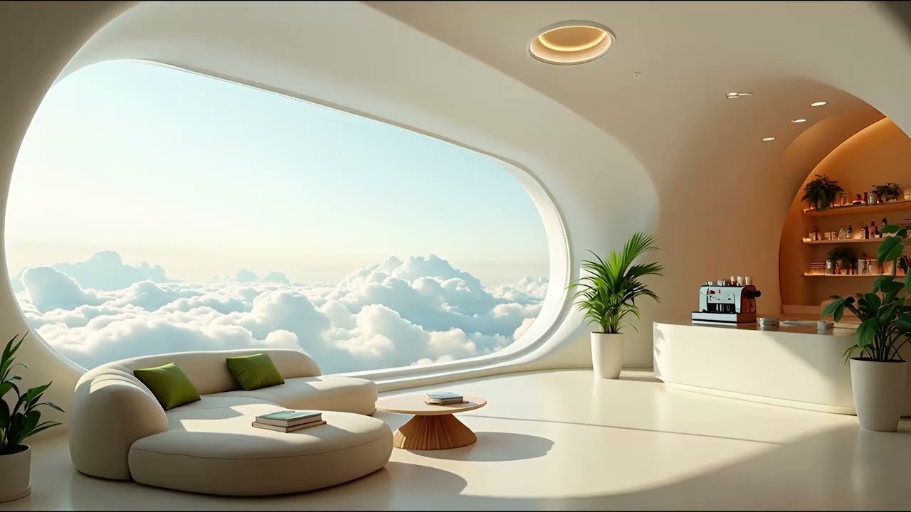 Deep Relaxation Ambient – Serenity Above the Clouds | Noetic Sea