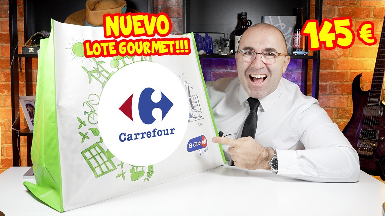 Probando un LOTE GOURMET de CARREFOUR de 145 &euro; | VALDR&Aacute; LA PENA???