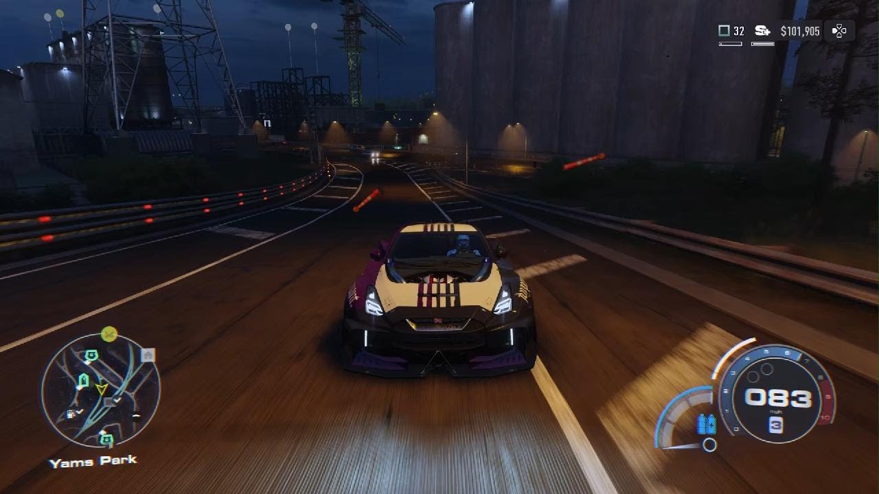 NFS UNBOUND Gameplay-Mini pov drive(should i play this more??)