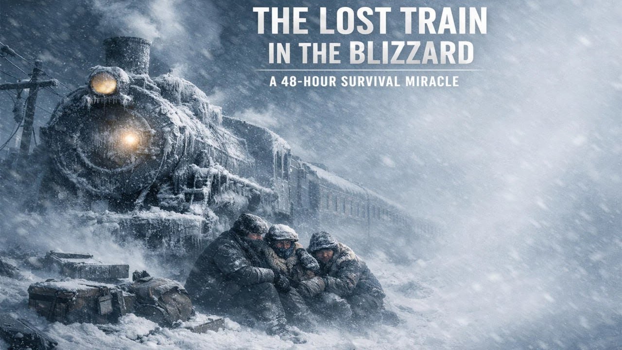 The Lost Train in the Blizzard: A 48-Hour Survival Miracle | Firelight Stories