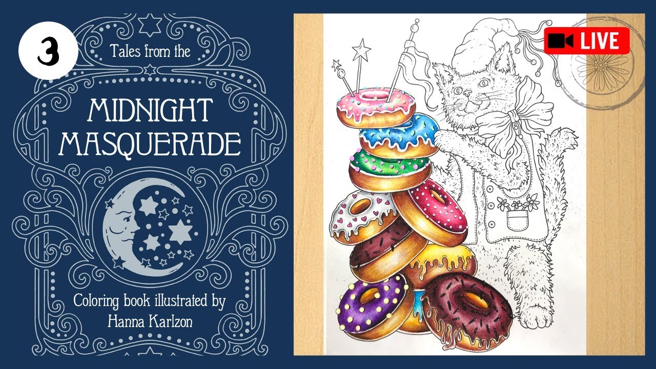 🔴 Live - Midnight Masquerade - Donuts by Hanna Karlzon (parte 3)