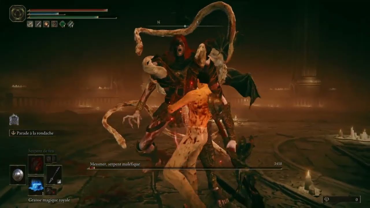 ELDEN RING NO HIT Messmer boss fight