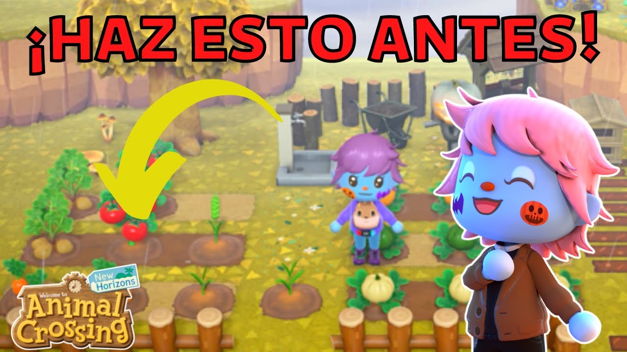 10 TRUCOS y SECRETOS COMO CONSEGUIR los CULTIVOS (Tomate, Trigo....) en Animal Crossing New Horizons
