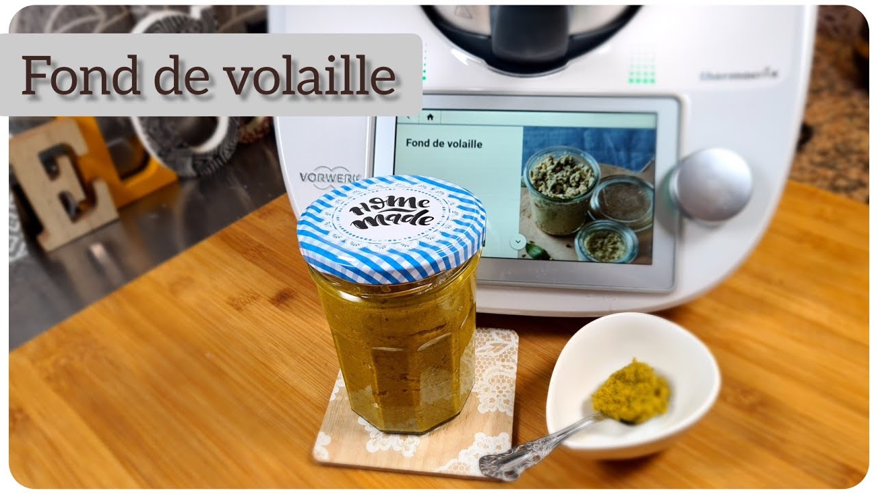 fond de volaille aux thermomix ❤😍