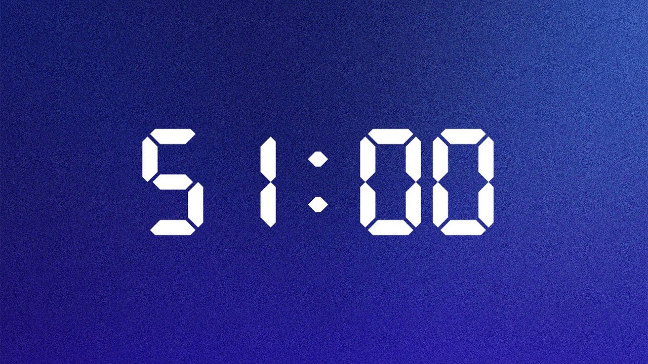 51 Minute Timer to Shift Your Brain Waves to Focus & Stay in Frequency | Deep State Edition | NX 🎵🎵
