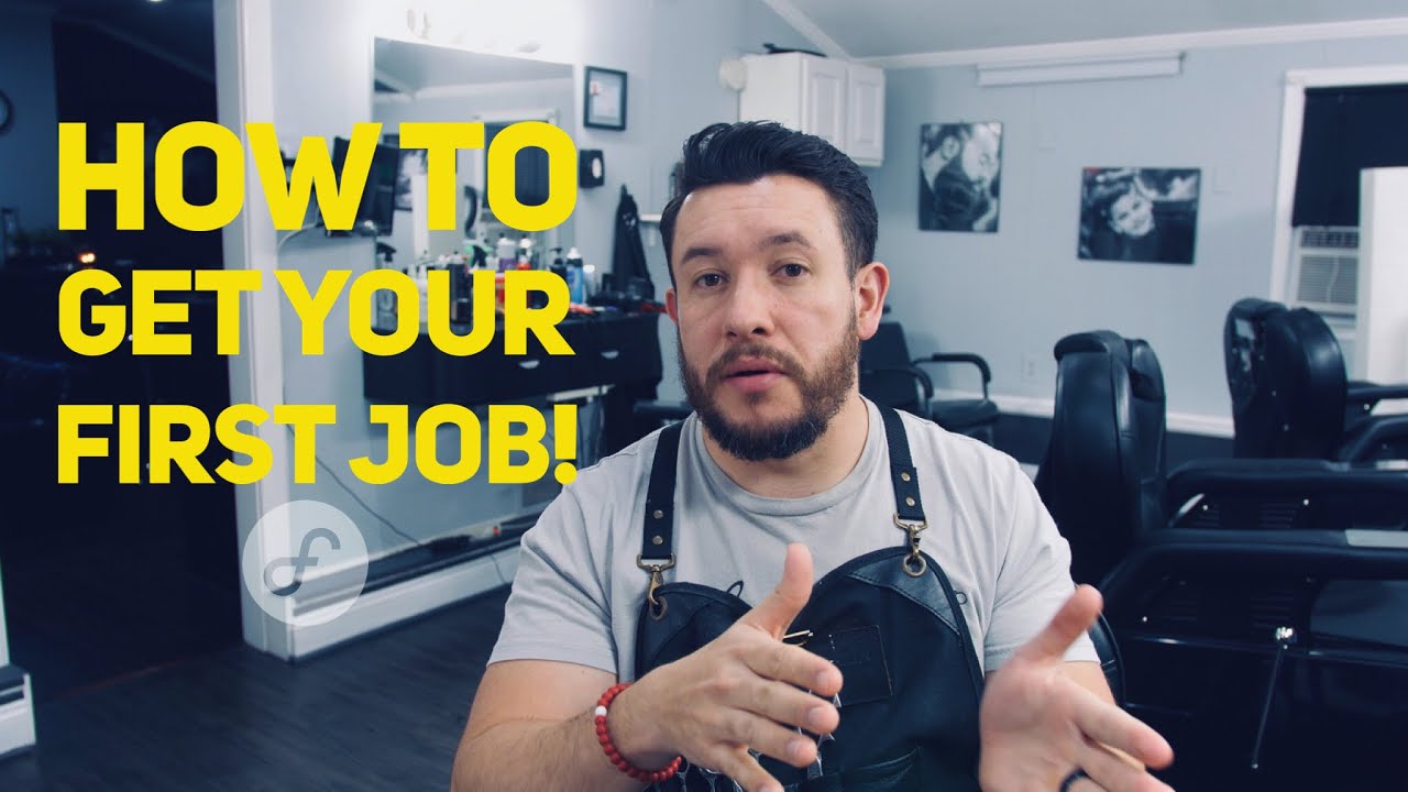 How to get a job at a BARBERSHOP and how to get your first CLIENTS!