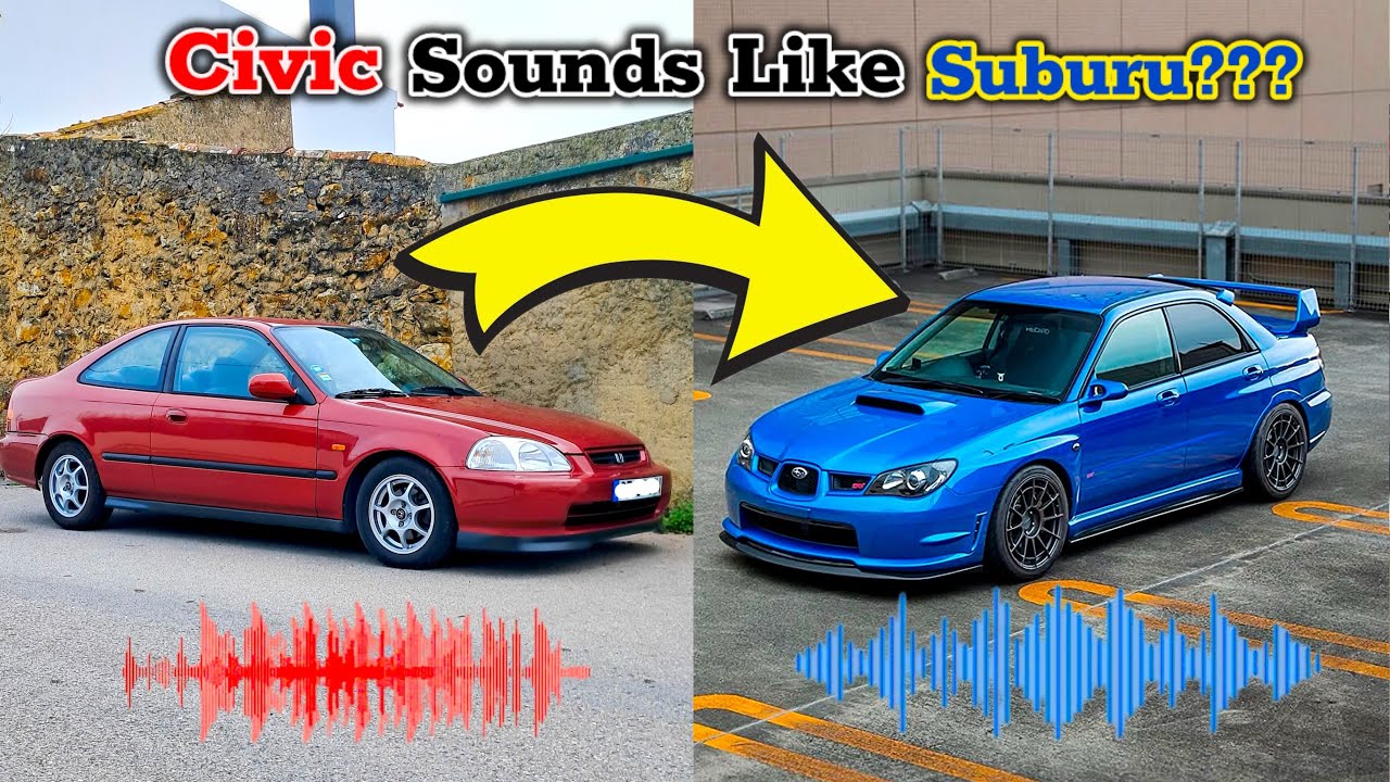Как добиться хорошего звука 4-цилиндрового двигателя! | Почему Subaru звучит по-другому?