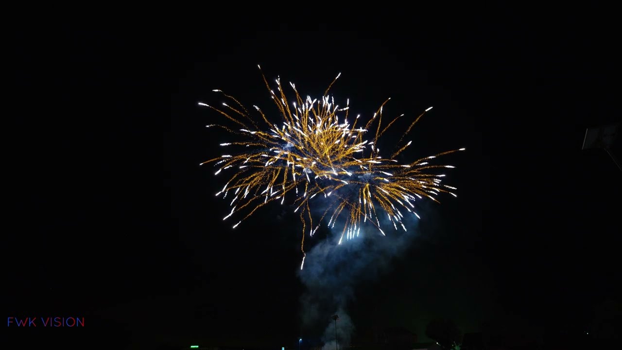 Röder Feuerwerk Goldluder | Verbundfeuerwerk | FwkVision | 4K