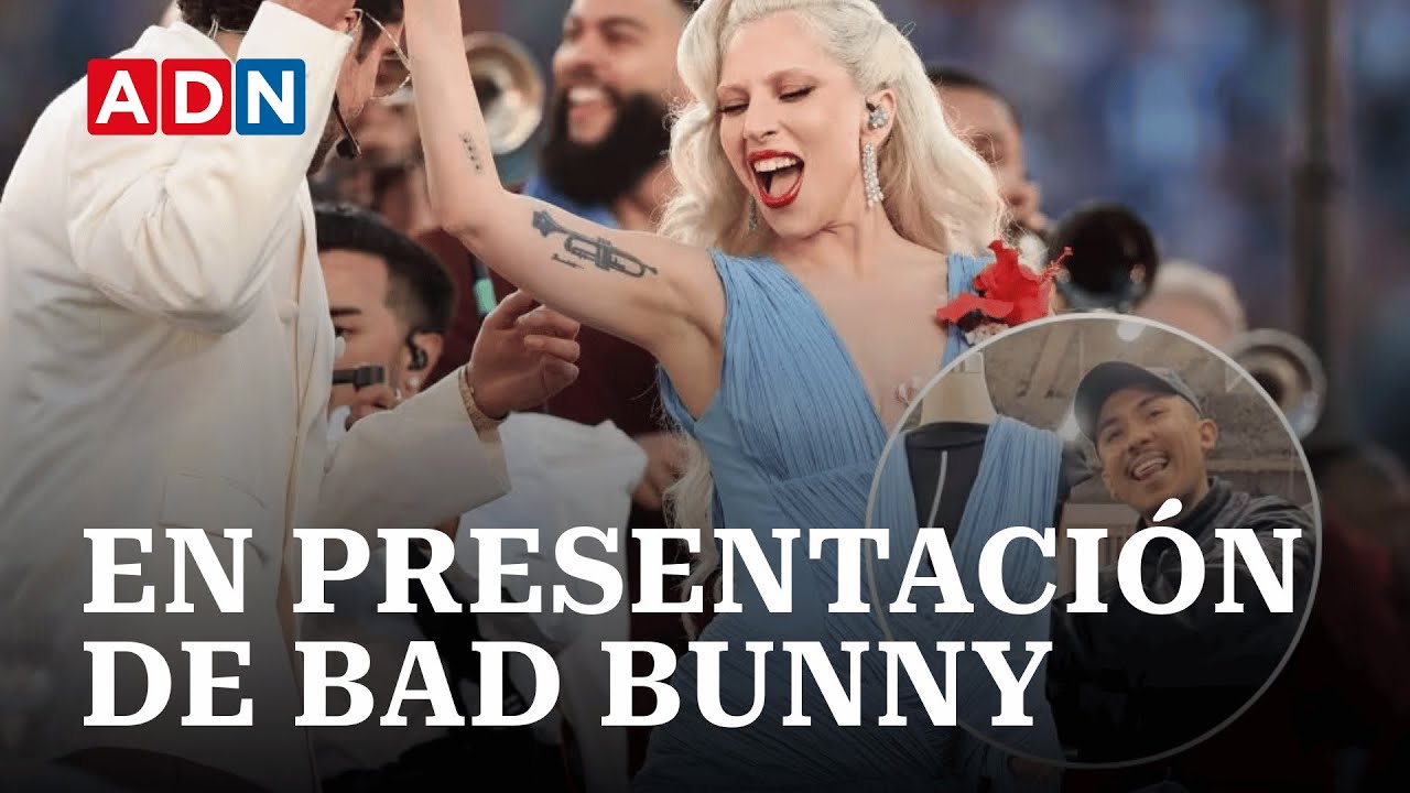 Bad Bunny en el Super Bowl. Quién es Diego Cajas, el chileno detrás del comentado look de Lady Gaga
