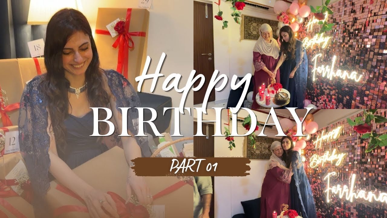 Farrhana Bhatt | First Birthday in Mumbai | Part 01 #farrhanabhatt #farrhanarebellions 
