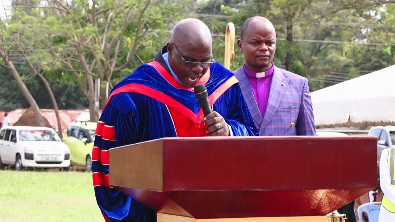 POWERFUL SPEECH BY DAB AND MAMA DAB PROF DOMINIC WAMAMBA DURING THE HOMECOMING CEREMONY