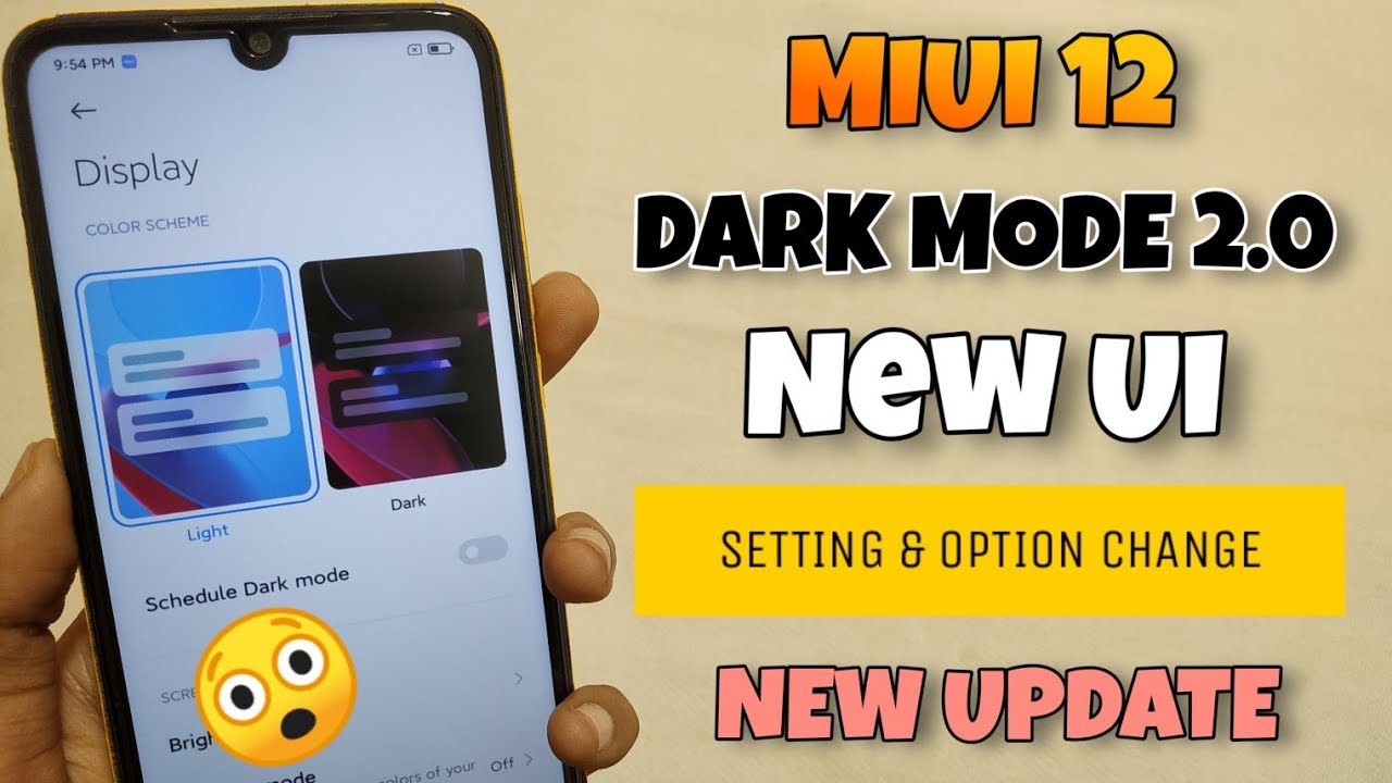 New Dark Mode 2.0 UI MIUI 12 Upcoming features For Redmi Devices | MIUI 12 UPDATE
