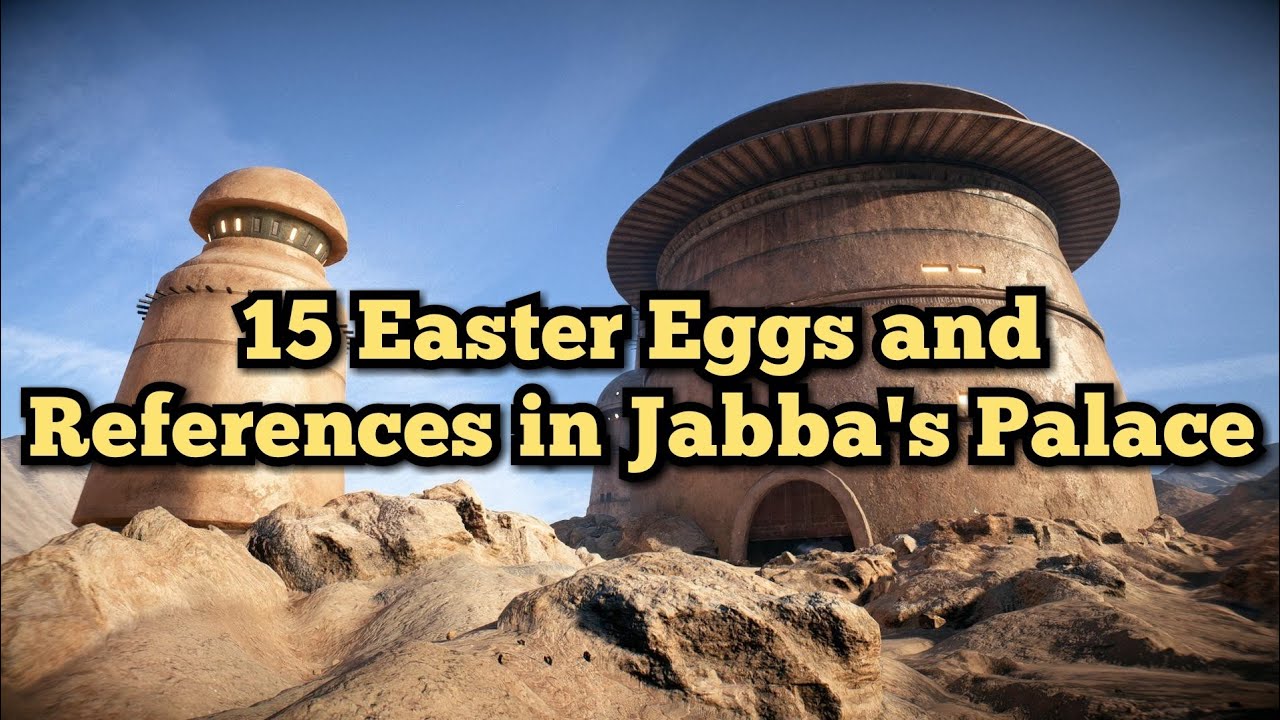 15 Details in Jabba's Palace in Battlefront 2 you MISSED