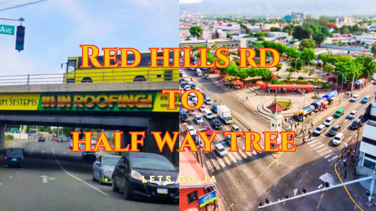 Driving Tour: Red Hills Rd to Half Way Tree, Kingston, Jamaica | 2025 | Amazing Views of Kingston
