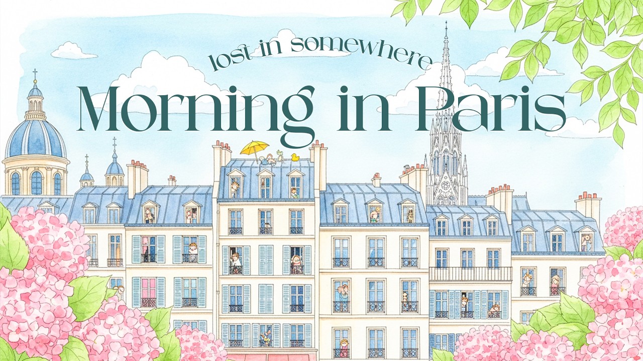 𝐌𝐨𝐫𝐧𝐢𝐧𝐠 𝐢𝐧 𝐏𝐚𝐫𝐢𝐬 ☕ Uplifting Lofi to Start Your Day Right